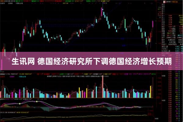 生讯网 德国经济研究所下调德国经济增长预期